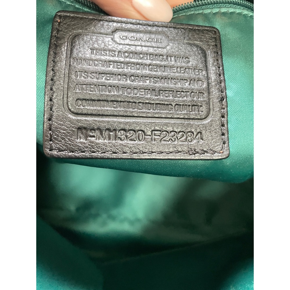 Coach Park Carrie Pebbled Leather Tote Bag - Picture 10 of 15